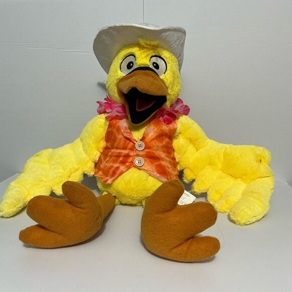 Godwin Merrifeather by Abingdon Press LARGE 18" HAND PUPPET PLUSH YELLOW BIRD